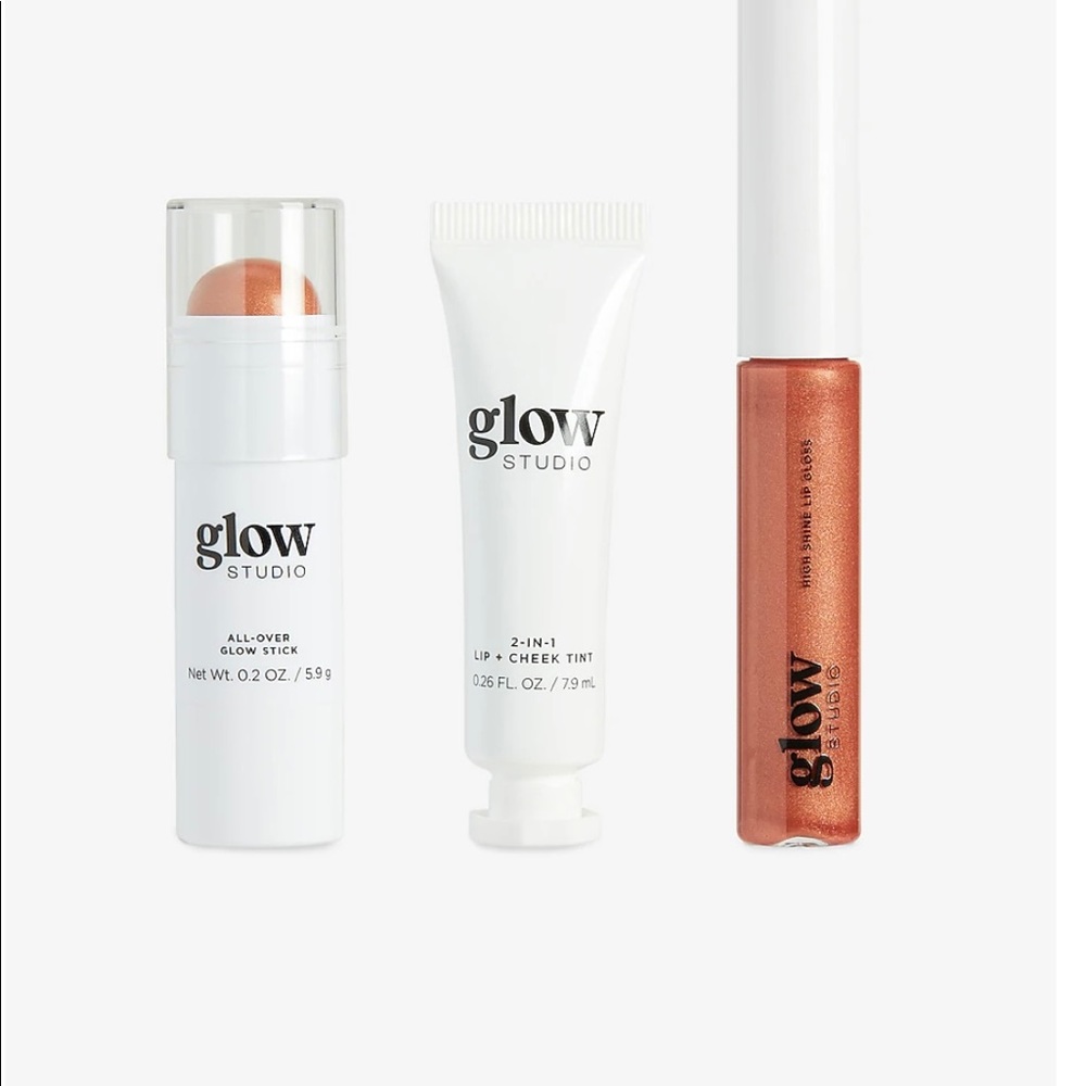 Express glow studio warm rose full face Trio set